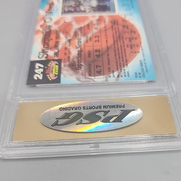 Shaquille O'Neal Rookie Card RC 1992-93 Stadium Club #247 PSG 9 Mint Basketball - Picture 6 of 6